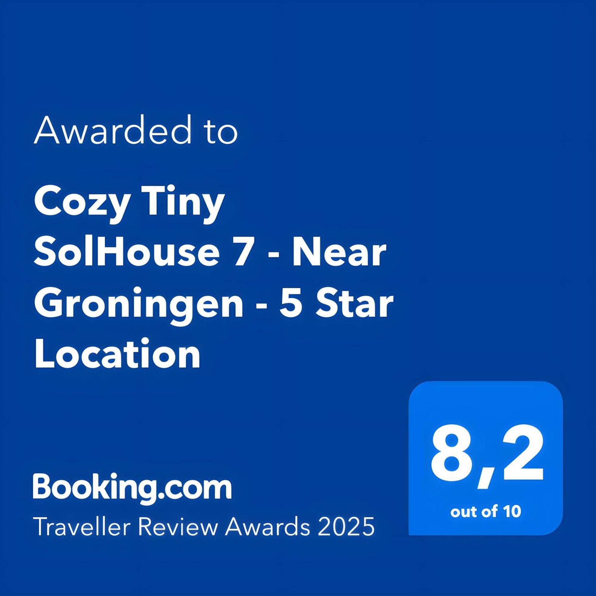 Cozy Tiny Solhouse 7 - Near Groningen - 5 Star Location Apartment Kropswolde ภายนอก รูปภาพ